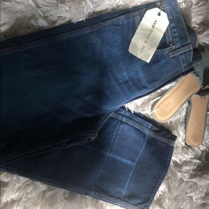 Dark Wash Blue Jeans